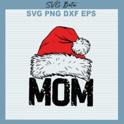 Santa claus mom svg