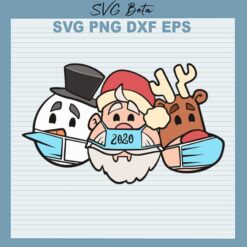 Santa and snowman quarantine