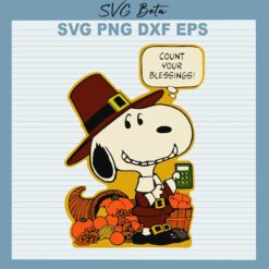 Snoopy thanksgiving svg