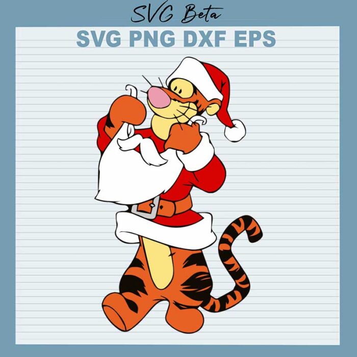 winie the pooh santa tiger