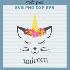 Unicorn cat face