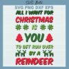 All i want for christmas is you SVG