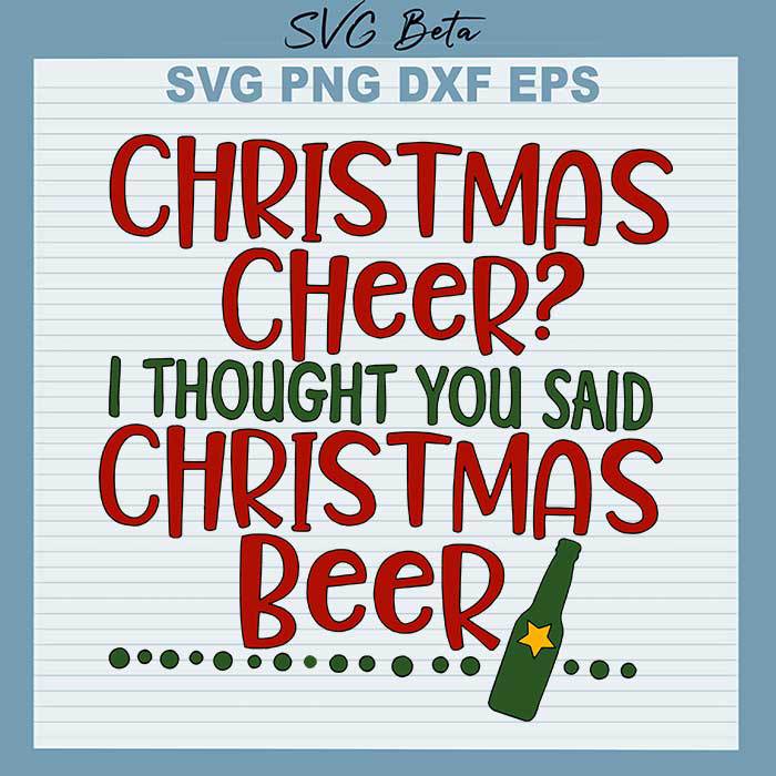 Download Christmas cheer high quality SVG cricut files for handmade ...
