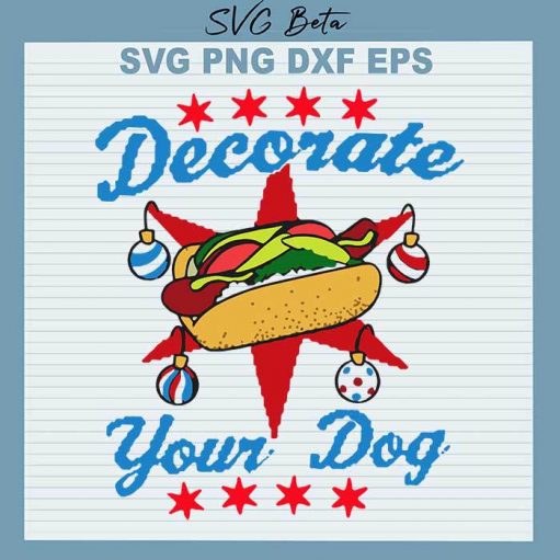 Decorate Your Dog Svg