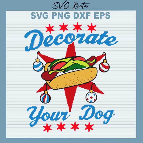 Decorate your dog svg
