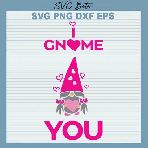 I Gnome You svg