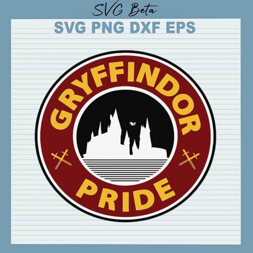 Gryffindor pride svg