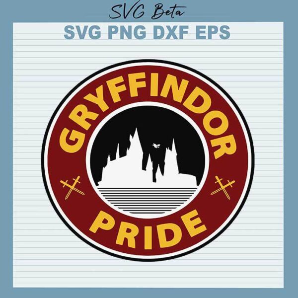 Gryffindor pride svg
