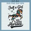 Just A Girl Who Loves Horses Svg