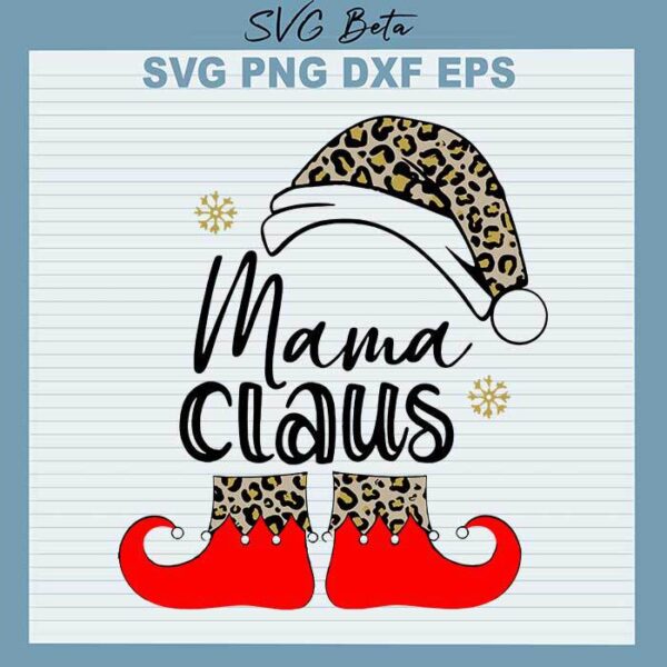 Mama Claus svg