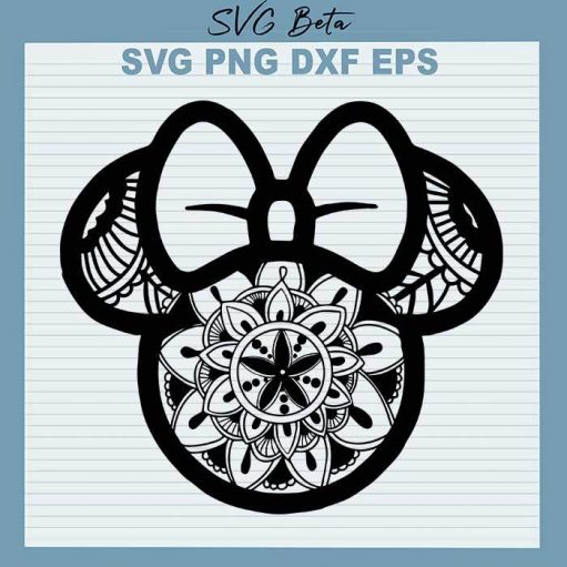 Disney mickey mandala SVG