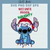 Naughty Stitch Christmas Svg Cut Files For Handmade Items