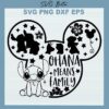 Stitch ohana family SVG