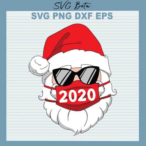 Santa 2020 svg