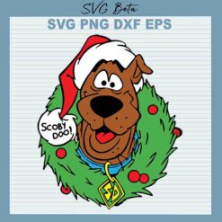 Scooby Doo christmas svg