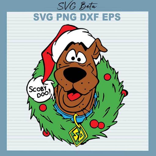 Scooby Doo christmas svg cut files for cricut silhouette studio handmade products craft