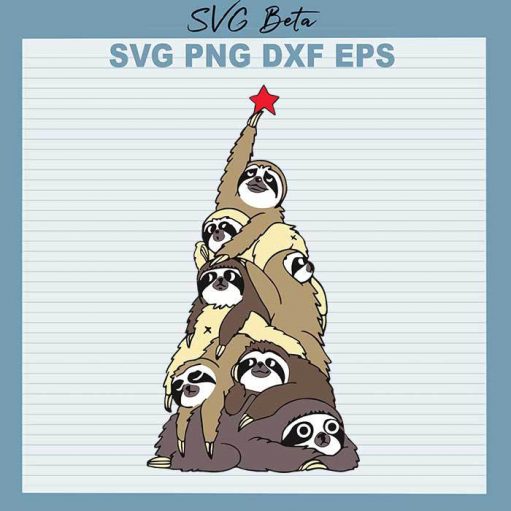 Christmas Tree Sloth