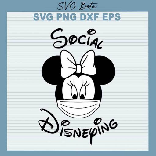 Mickey Social Disneying Svg
