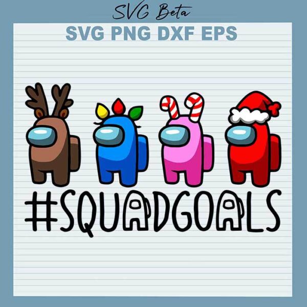 Among Us squadgoals svg