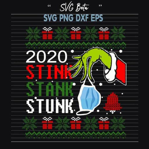 Stink Stank Stunk Sweater Svg
