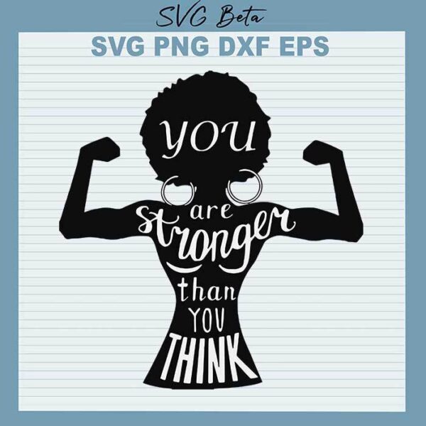Strong black woman afro svg, black girl svg, black history svg