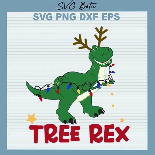 Tree Rex toy story svg