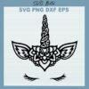 Mandala Unicorn SVG