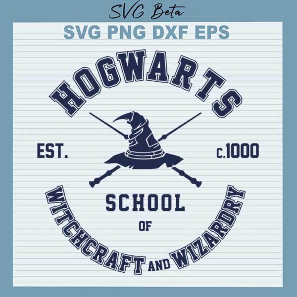 Hogwarts school svg