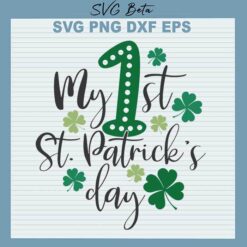 My 1st St Patricks Day svg