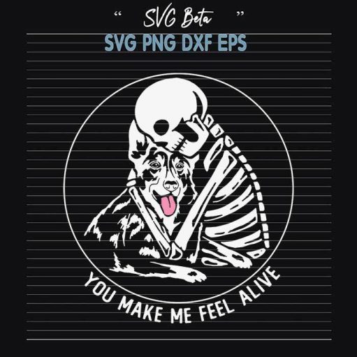 You make me feel alive svg