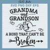 Grandma And Grandson Svg