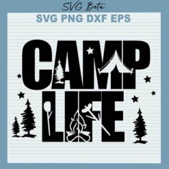 Camp life svg