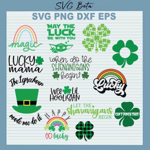 Happy St Patricks Day Bundle SVG