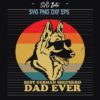 German shepherd dad ever SVG