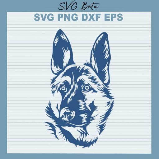 German shepherd Dog svg