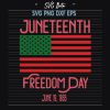 Juneteenth Freedom Day svg
