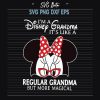 Disney Regular Grandma Svg