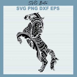 Mandala Horse svg