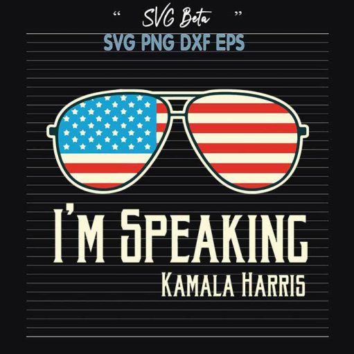 I'm Speaking Kamala Harris svg