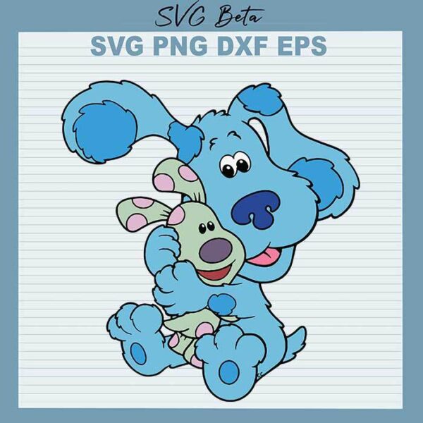 Blues clues dog svg
