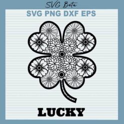 Shamrock Mandala svg
