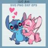 Disney Valentine Stitch svg