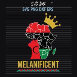 Melanificent svg