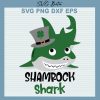 Shamrock Shark svg