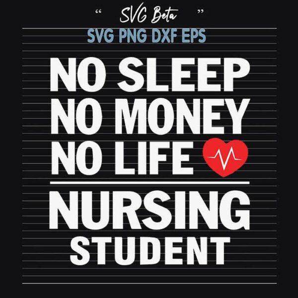 Nursing student svg