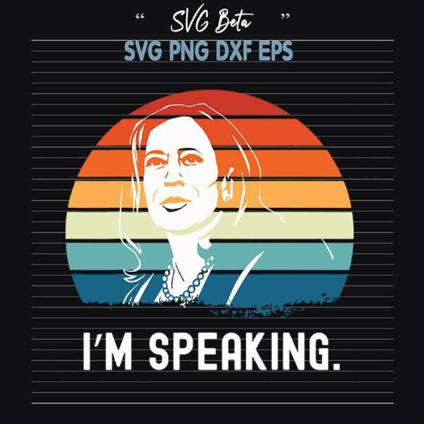 Im Speaking Kamala svg