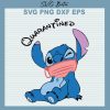 Lilo Stitch Quarantined Svg