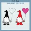 Gnome Valentine Day svg