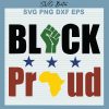Black Proud Svg
