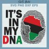 Africa Its In My Dna Svg